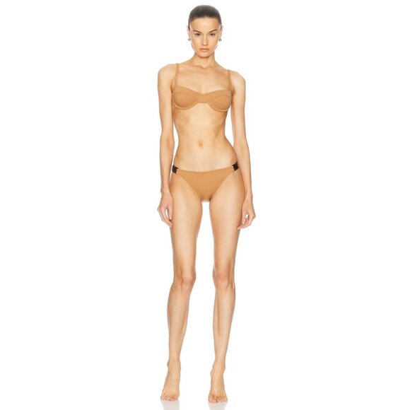 A.L.C. Dylan Bikini Top in Acacia Medium Womens Swimsuit - Picture 9 of 15
